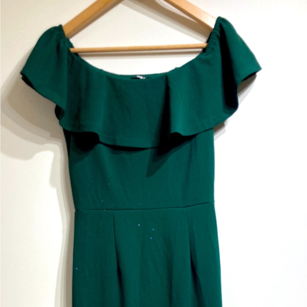 Elegant fun Green Party Dress